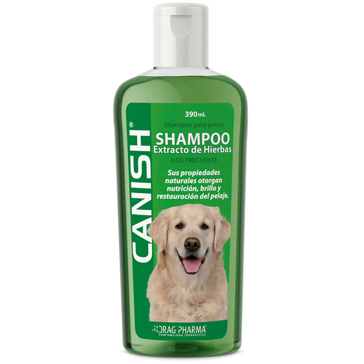 SHAMPOO CANISH EXTRACTO DE HIERBAS 390 ML